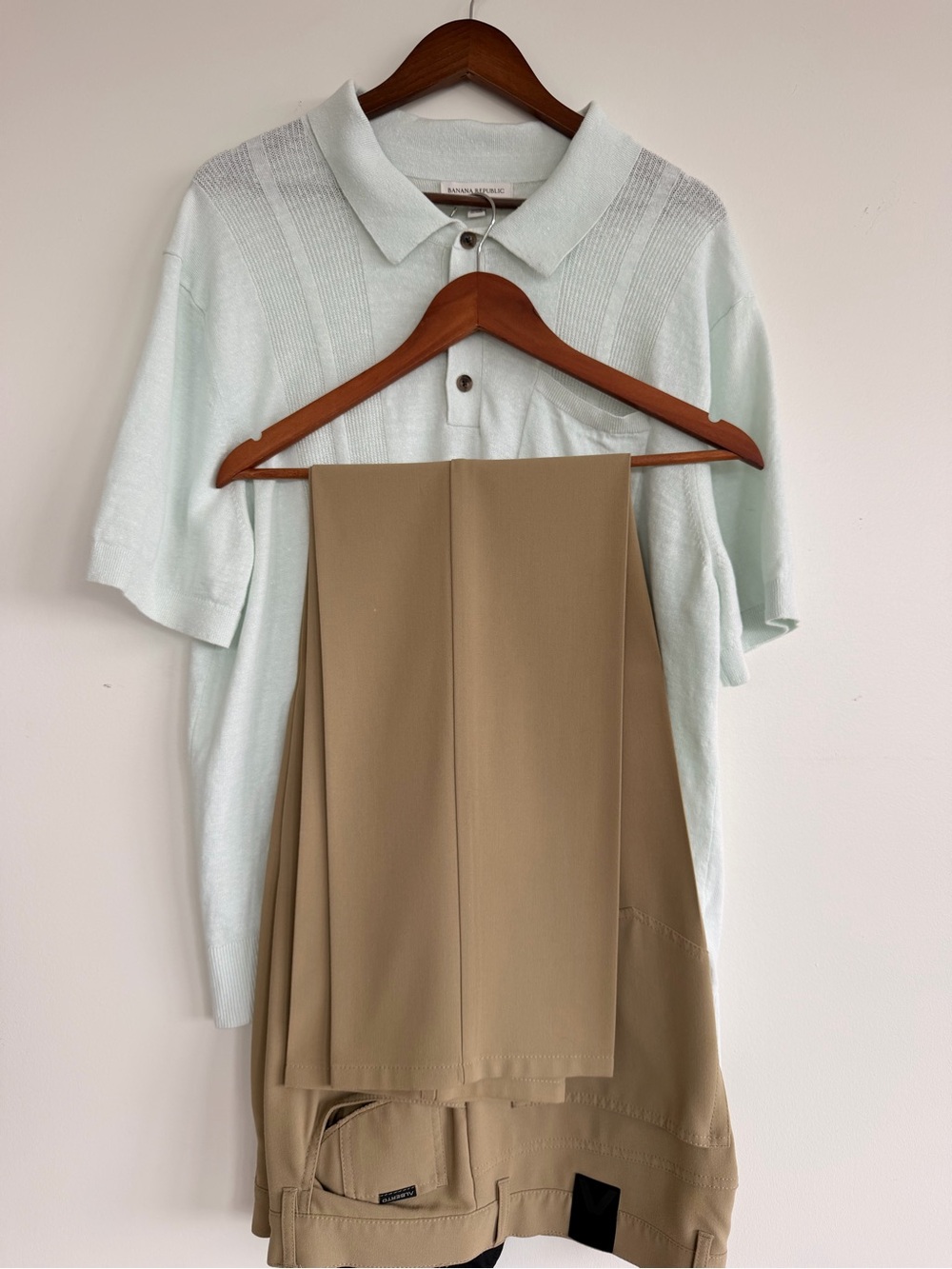 Men’s Pencil Pants in Khaki — Classic Tailored Fit